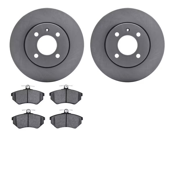 6302-74057, Rotors with 3000 Series Ceramic Brake Pads, Dynamic Friction Co, Mfr#: 6302-74057